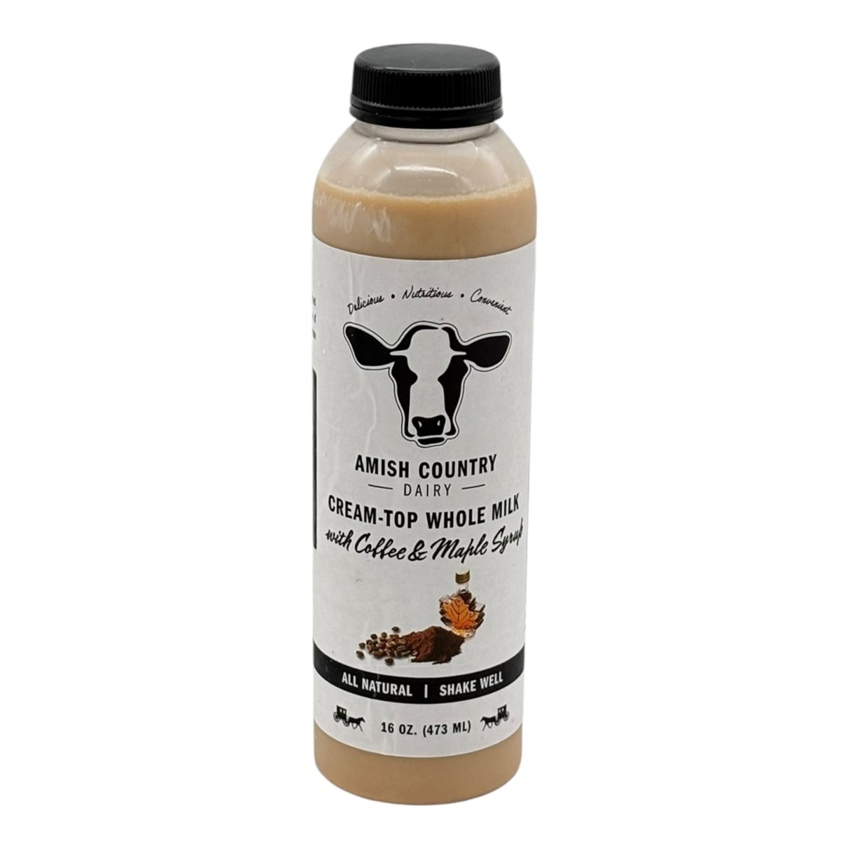 ACD-Cream Top Whole Milk-Coffee and Maple Syrup-16oz