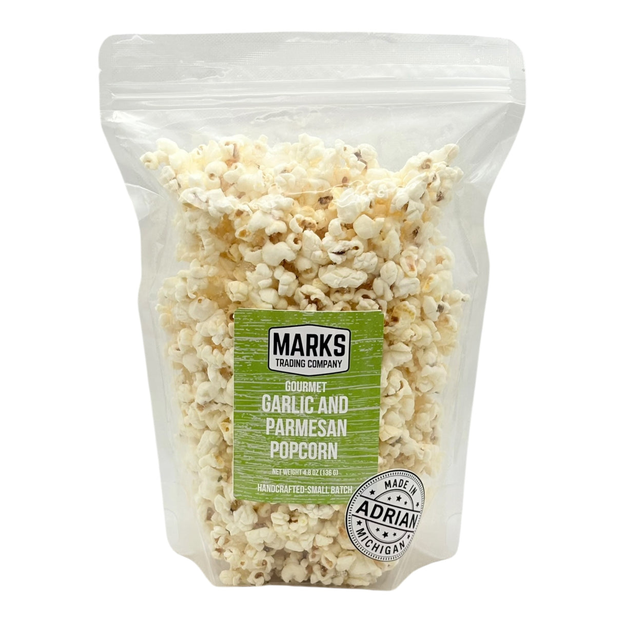 Garlic and Parmesan Popcorn
