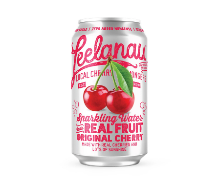 Leelanau Sparkling Water-Cherry