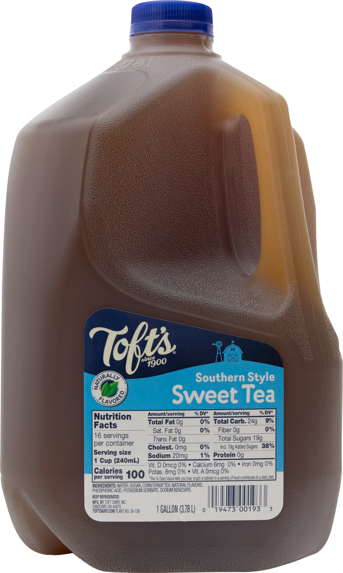 Toft's Sweet Tea-gal - The Marks Trading Company