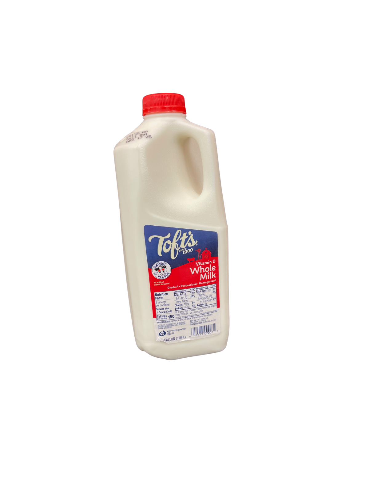 Toft's Whole Milk-1/2g