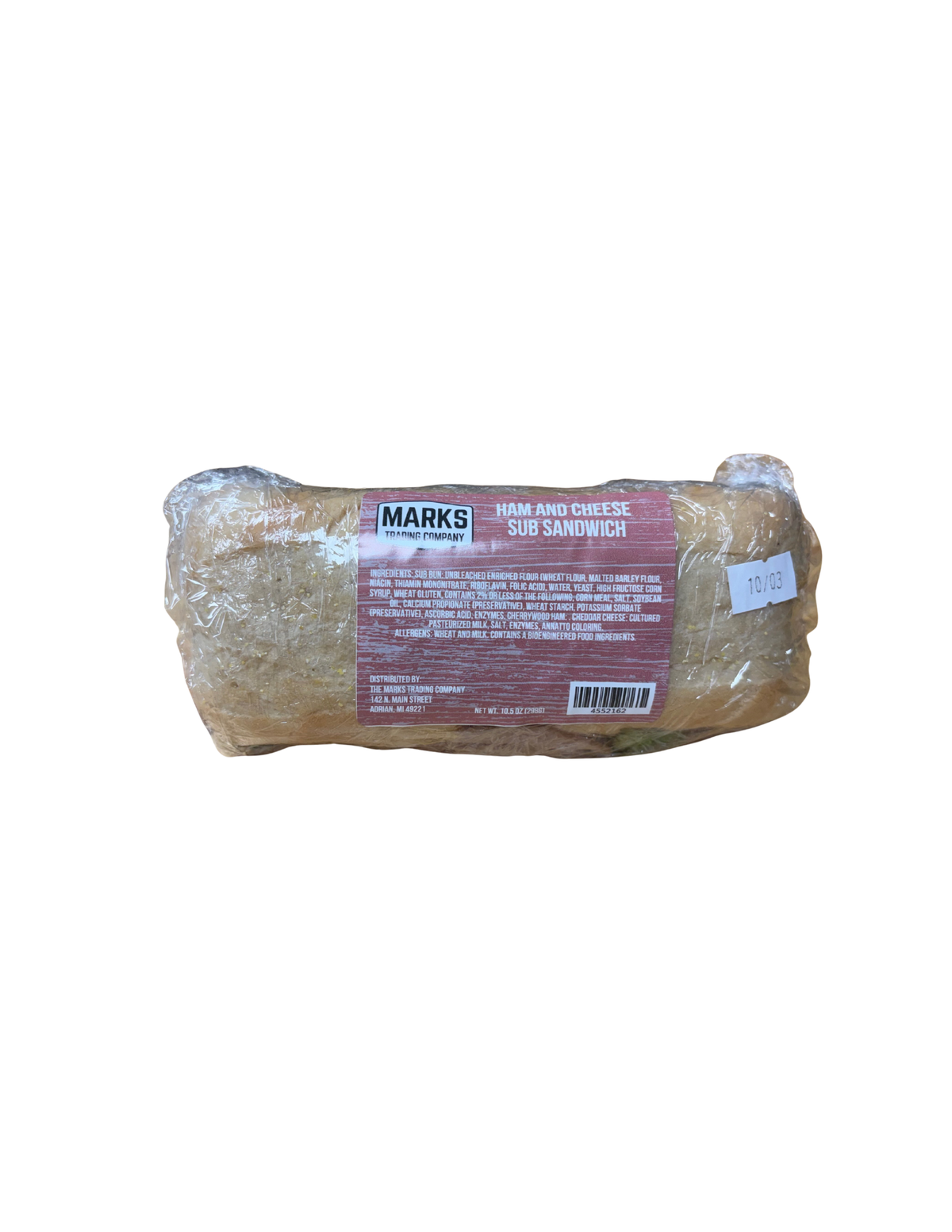 Ham and Cheese Sub Sandwich