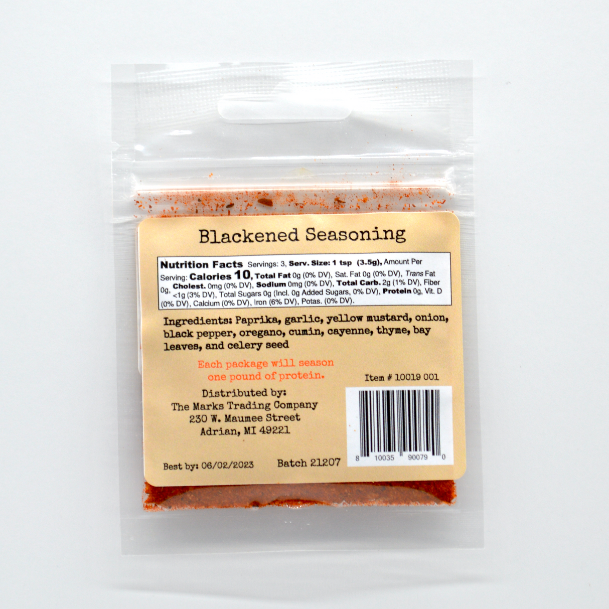 Blackened Seasoning