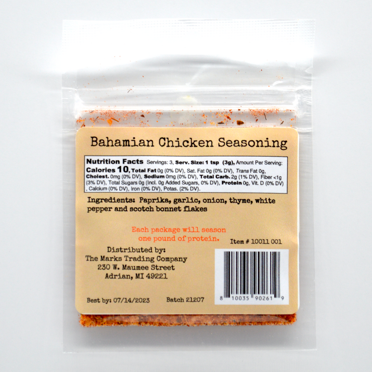 Bahamian Chicken