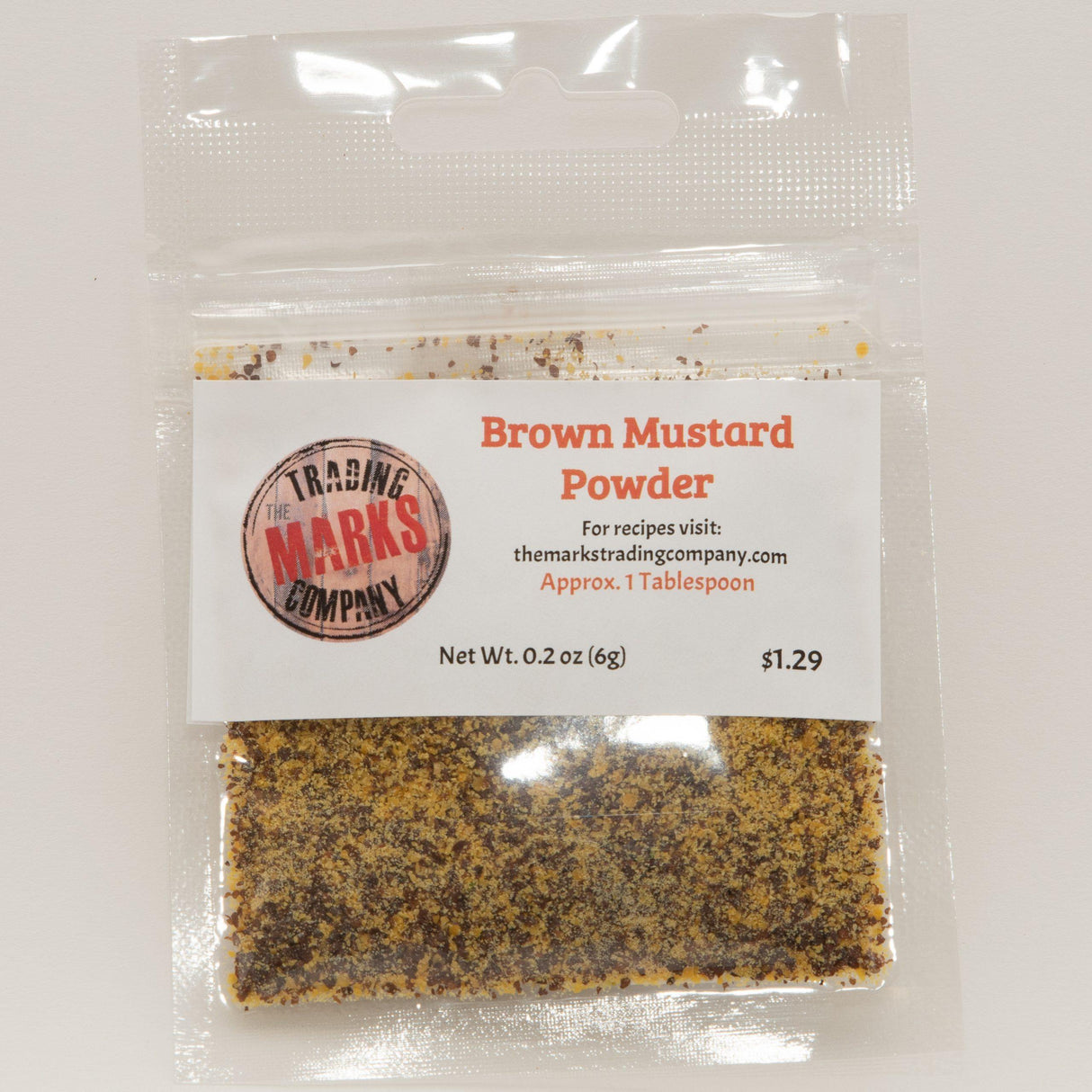 Brown Mustard Powder - The Marks Trading Company
