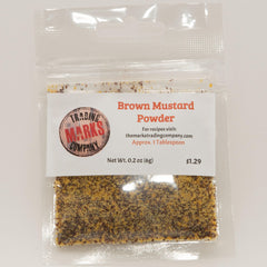 Brown Mustard Powder - The Marks Trading Company