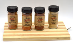 Burger and Fry 4 Pack Jar Set - The Marks Trading Company