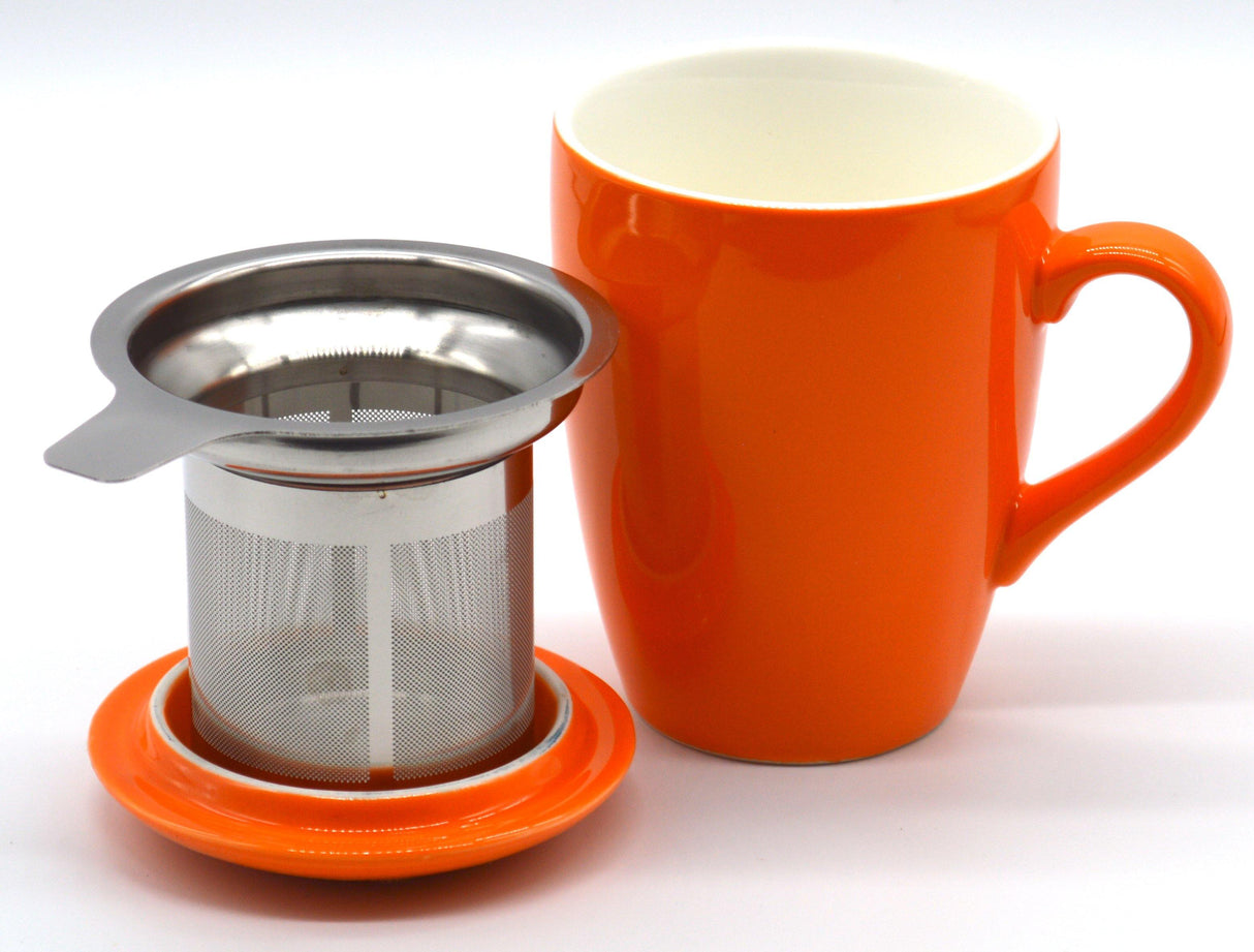 Porcelain Cup and Infuser - The Marks Trading Company
