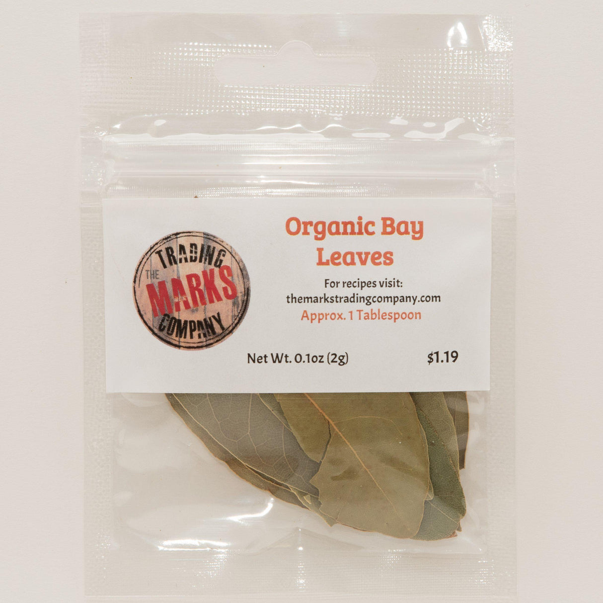 Organic Bay Leaves - The Marks Trading Company