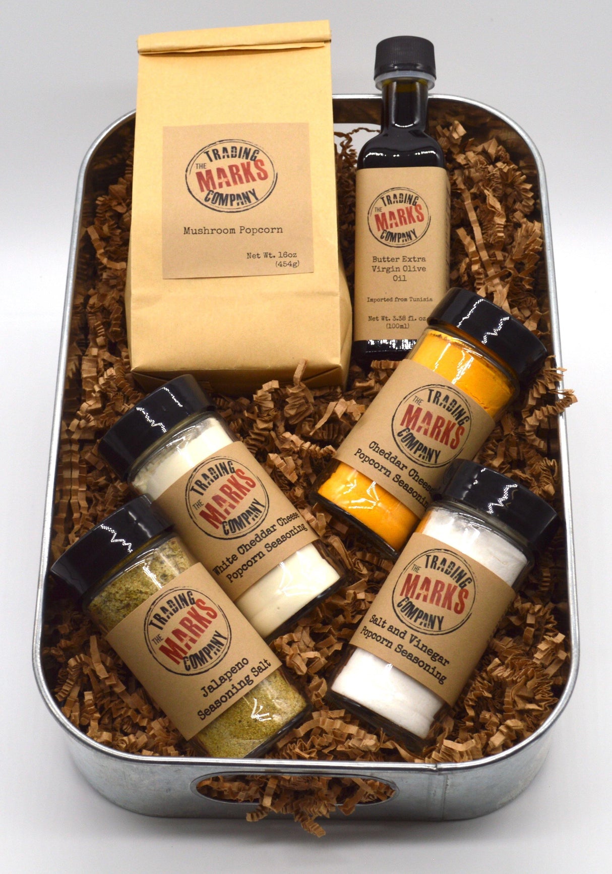 Popcorn Gift Basket - The Marks Trading Company