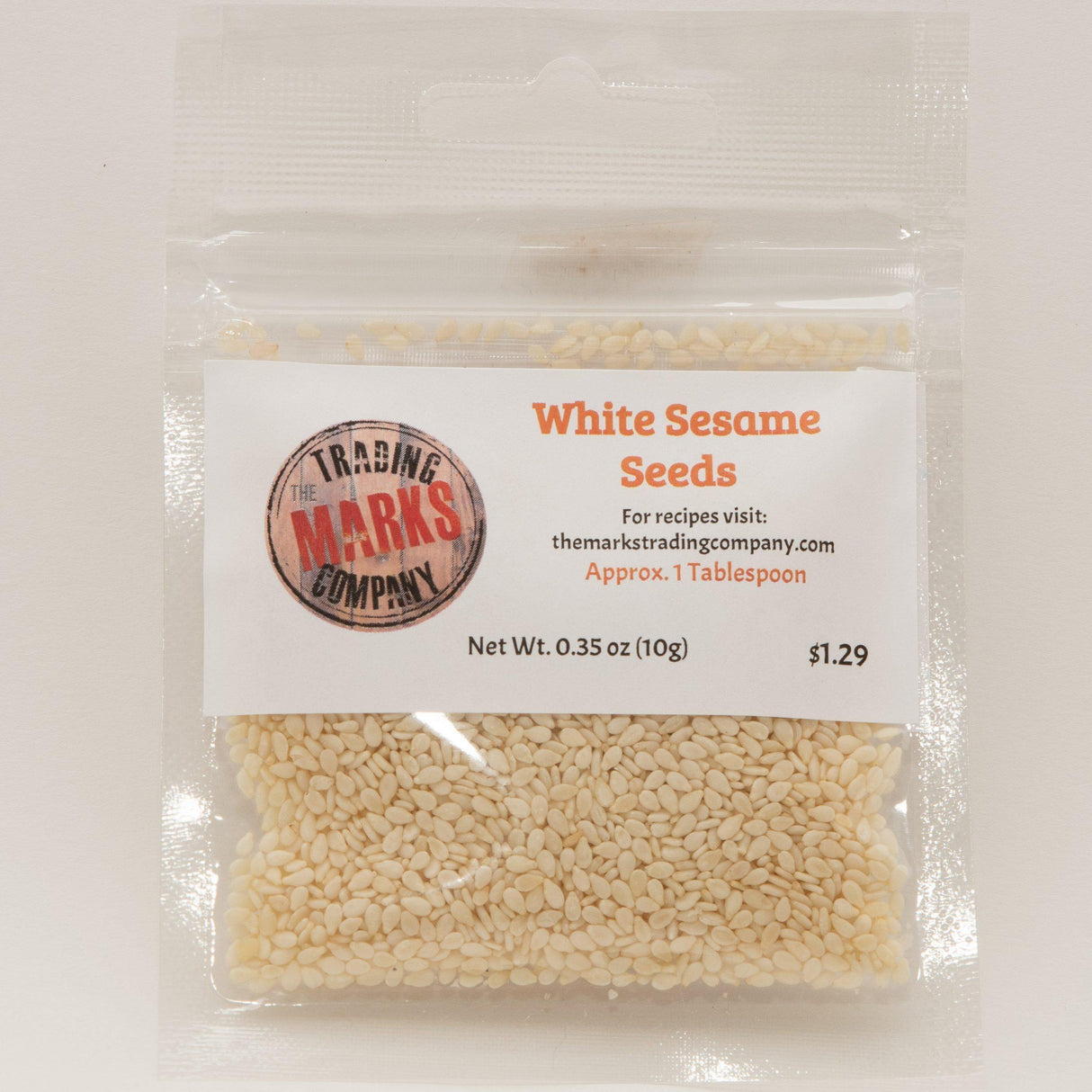 White Sesame Seeds - The Marks Trading Company