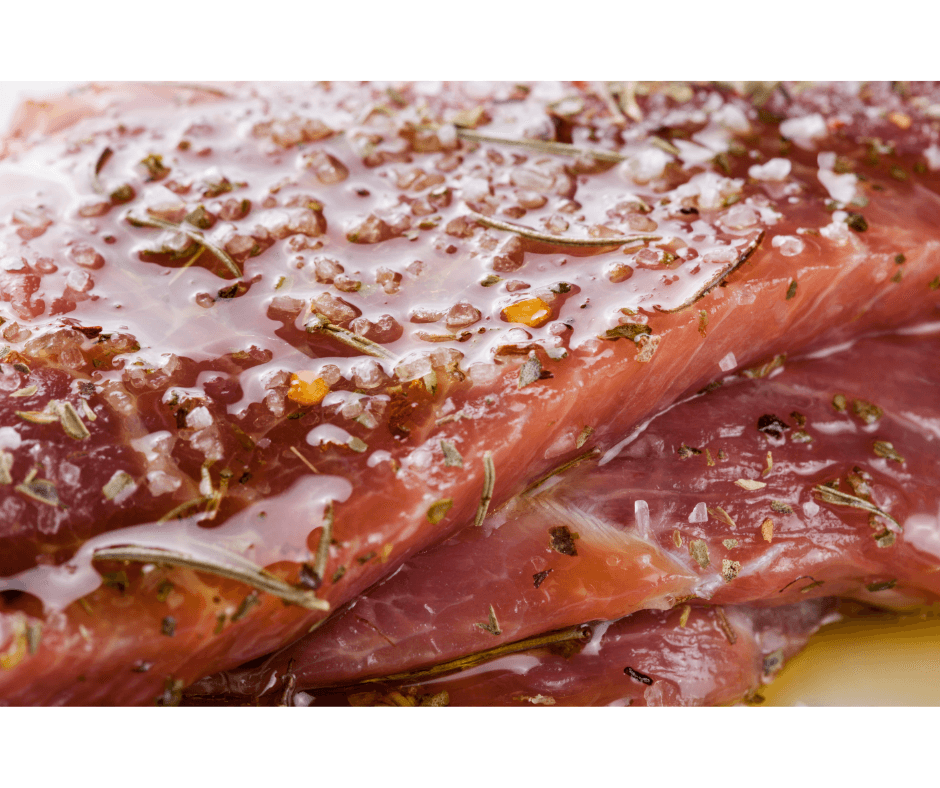 marinaded pork