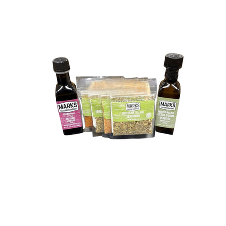 Little Italy Basket: olive oil, dark balsamic and Italian seasoning blends