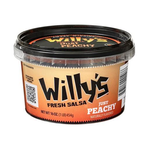 Willy's Fresh Salsa-Just Peachy
