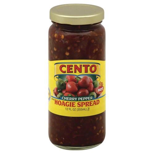 Cento Diced Hot Cherry Peppers  12 Oz