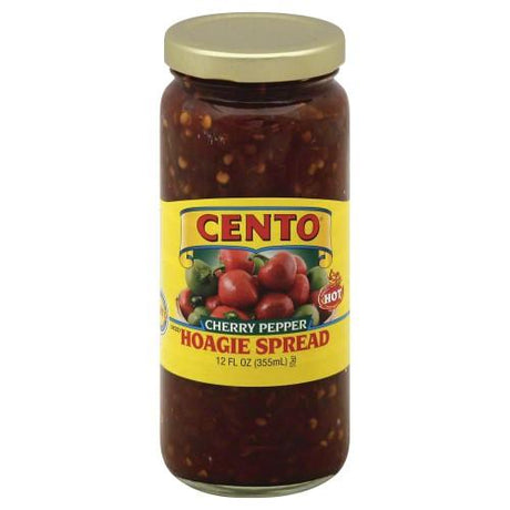 Cento Diced Hot Cherry Peppers  12 Oz