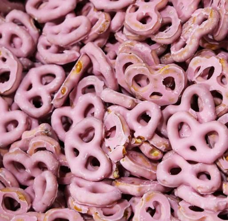 Raspberry Yogurt Pretzels