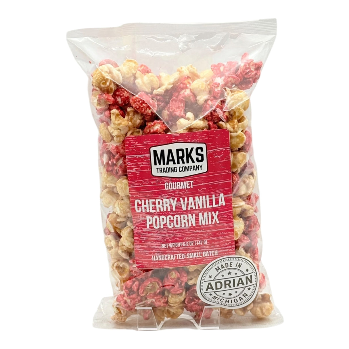 Cherry Vanilla Popcorn Mix