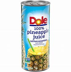 Dole Pineapple Juice-8 oz