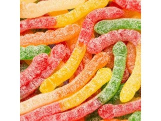 Albanese Gummy Sour Worms- Bulk