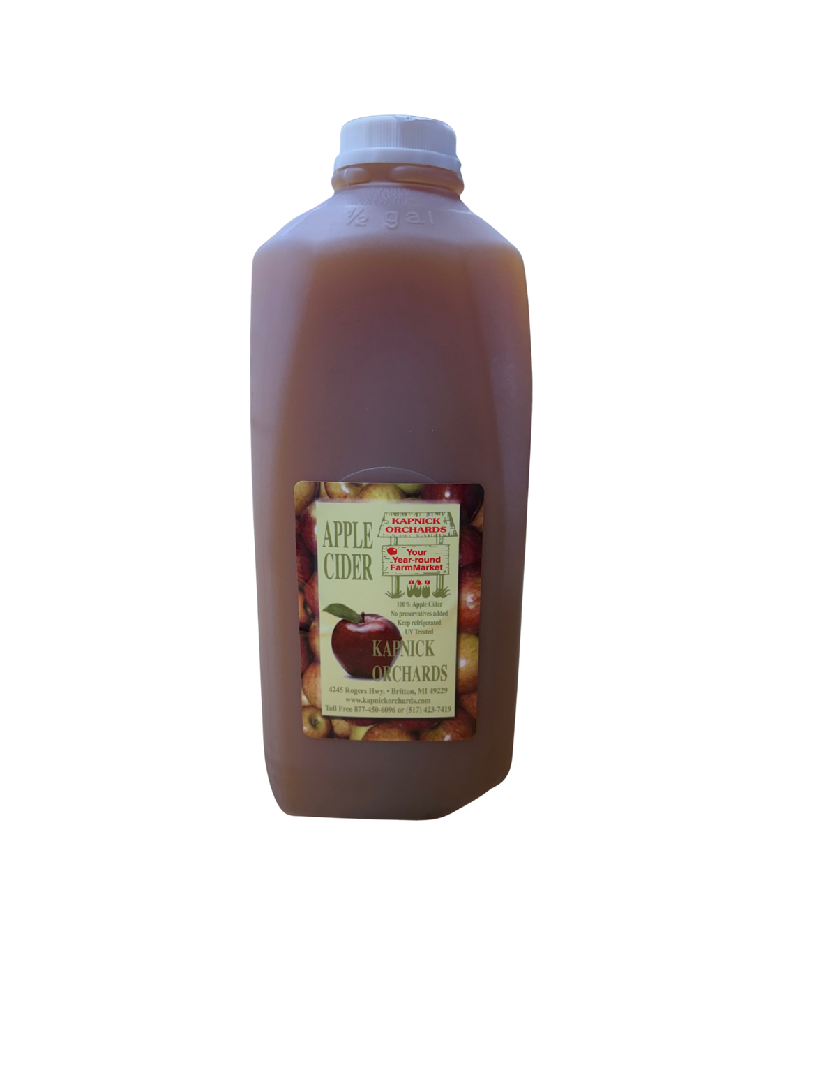 Kapnick Orchards Apple Cider-1/2 gal
