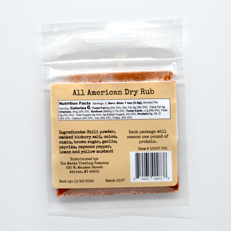 All American Dry Rub