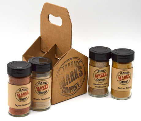 Around the World 4 Pack Jar Set - The Marks Trading Company