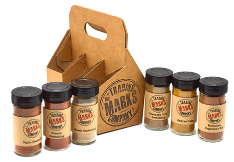 Around the World 6 Pack Jar Set - The Marks Trading Company