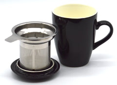 Porcelain Cup and Infuser - The Marks Trading Company
