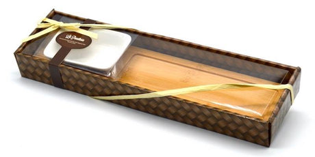 Bread Board with Dipping Dish - The Marks Trading Company