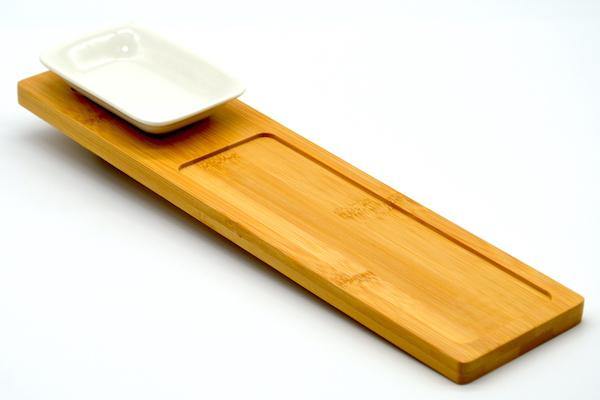 Bread Board with Dipping Dish - The Marks Trading Company