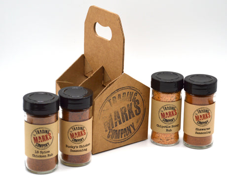 Chicken Little 4 Pack Jar Set - The Marks Trading Company