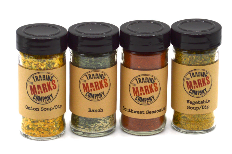 Dips 4 pack Jar Set - The Marks Trading Company