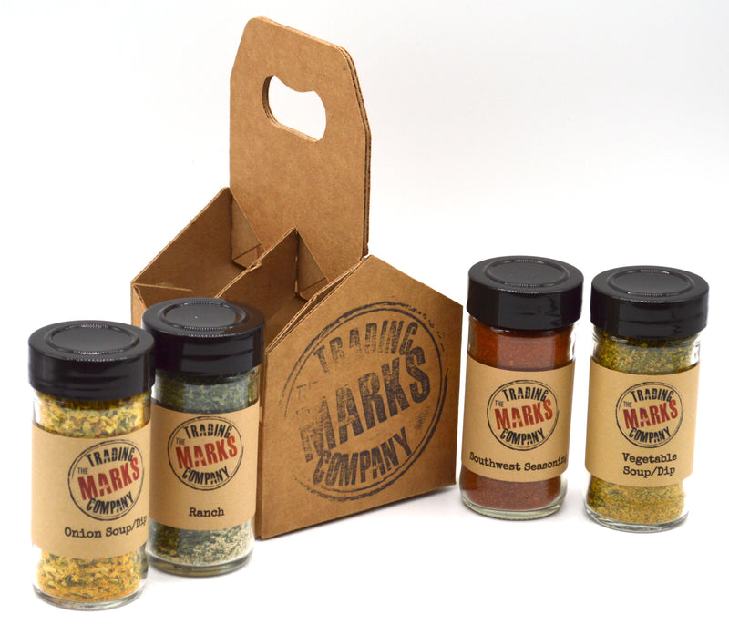 Dips 4 pack Jar Set - The Marks Trading Company