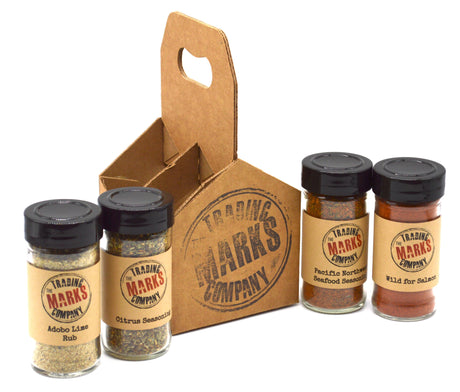 Taste of the Seas 4 Pack Jar Set - The Marks Trading Company