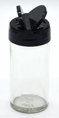 1/2 Cup Clear Glass Spice Jar - The Marks Trading Company