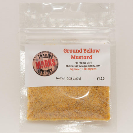Ground Yellow Mustard - The Marks Trading Company