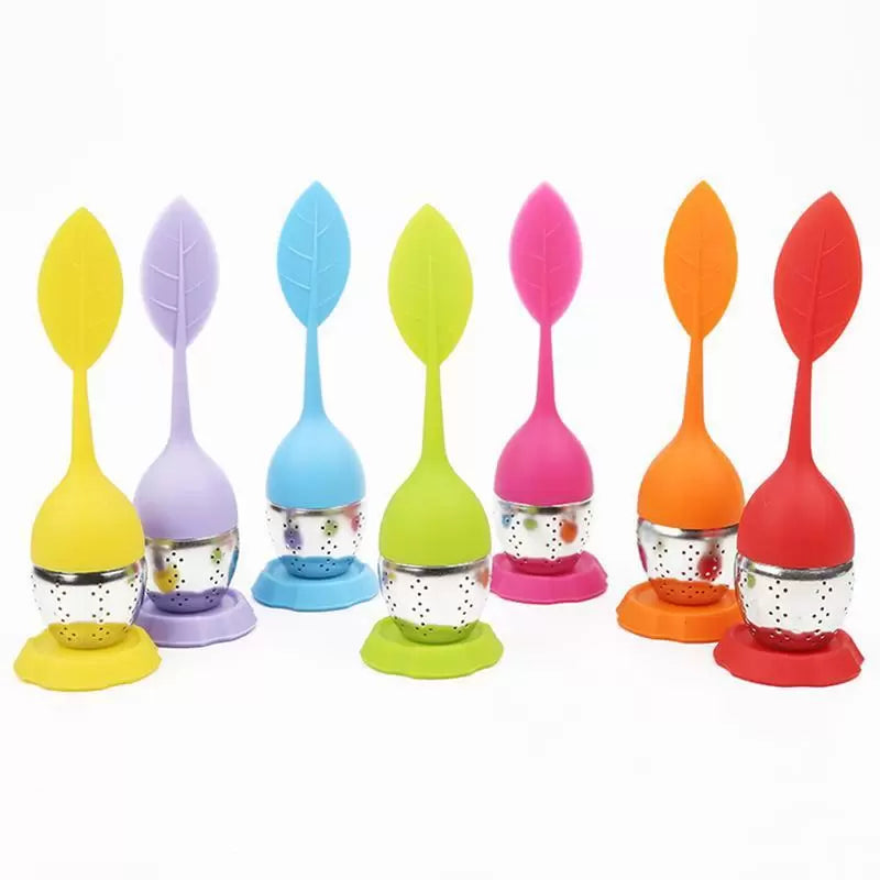 Leaf Silicone Tea Infuser-assorted colors - The Marks Trading Company