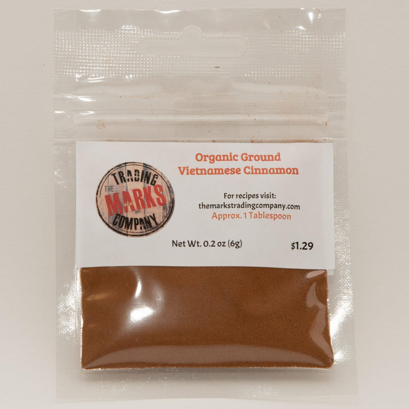 Organic Ground Vietnamese Cinnamon - The Marks Trading Company