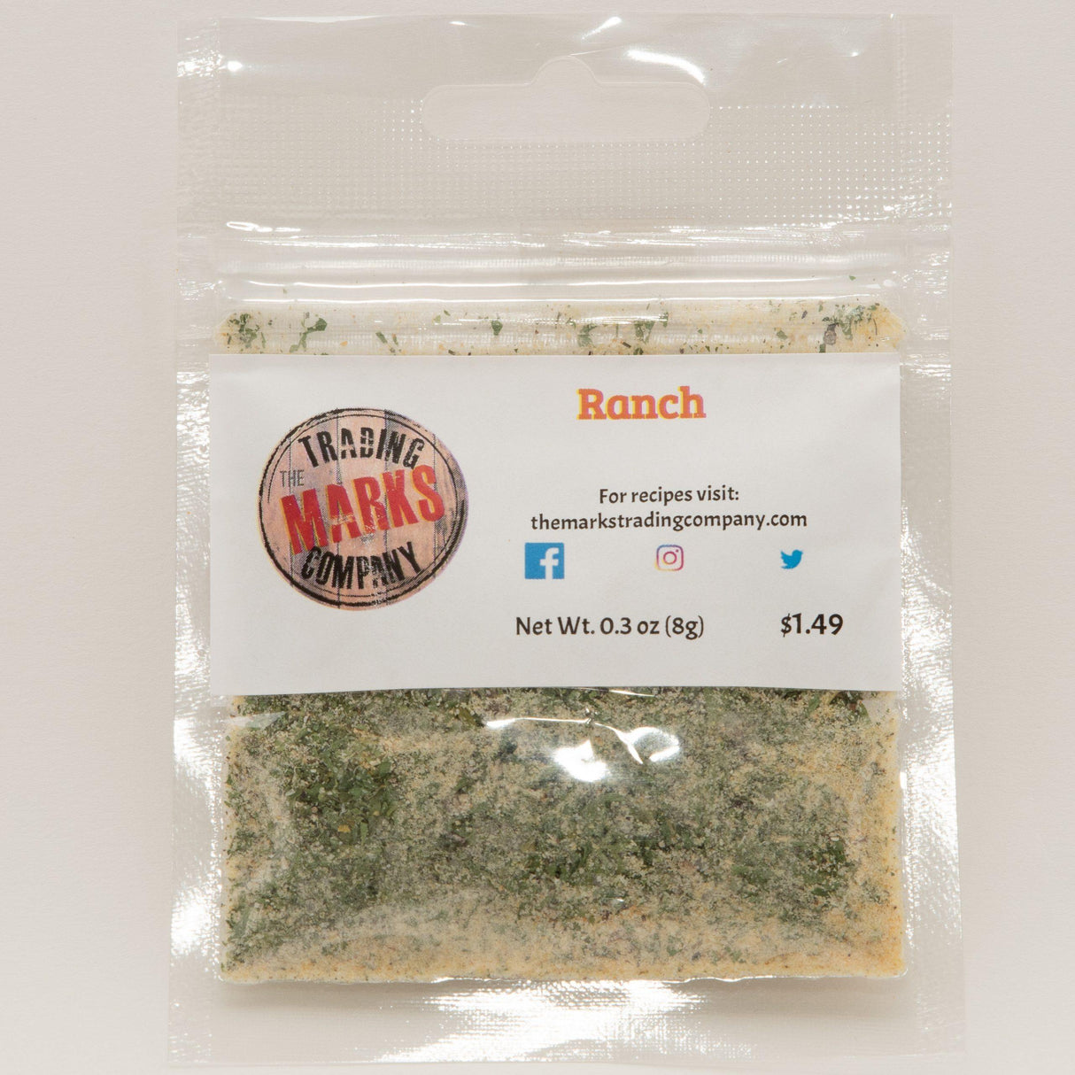 Ranch Dressing Seasoning - The Marks Trading Company