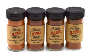 Rib Rub 4 Pack Jar Set - The Marks Trading Company