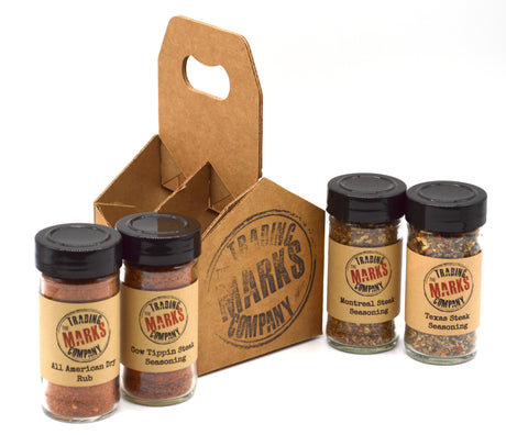 Steak Starter 4 Pack Jar Set - The Marks Trading Company