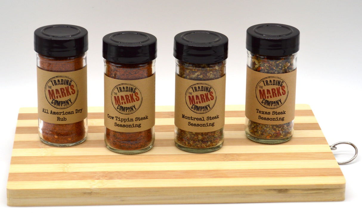 Steak Starter 4 Pack Jar Set - The Marks Trading Company