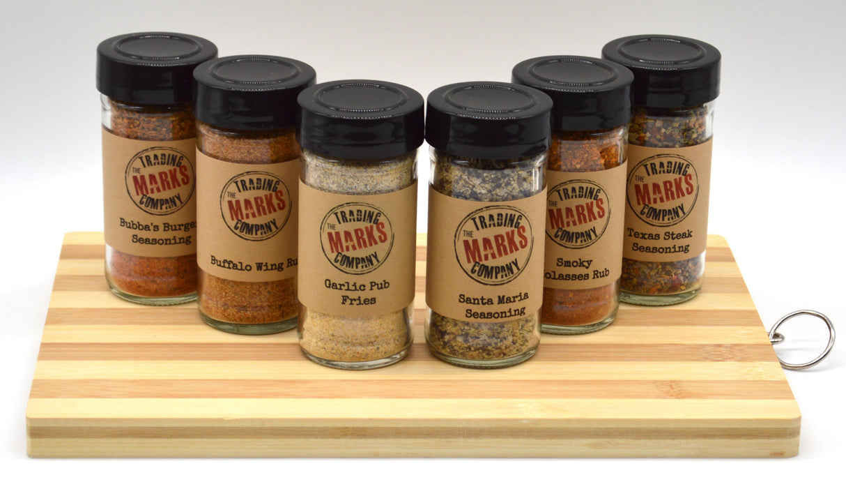Grilling Starter 6 Pack Jar Set - The Marks Trading Company