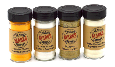 Popcorn Flavoring 4 Pack Jar Set - The Marks Trading Company
