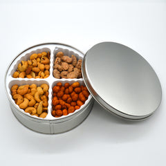 Sweet and Spicy Nuts Gift Tin