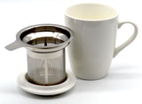 Porcelain Cup and Infuser - The Marks Trading Company